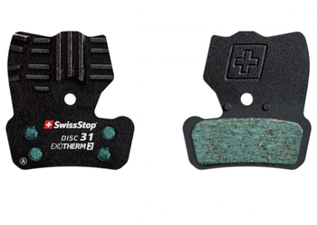 Bremsbeläge Disc 31 EXOTherm2, SwissStop
Farbe: Schwarz, VE: 2 Stk./1 Paar - Produktbild - 1