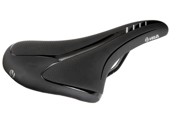 VELO Sattel RACE 3D Größe M schwarz/weiß 280x147mm - Produktbild - 1 VELO Sattel RACE 3D Größe M schwarz/weiß 280x147mm - Produktbild - 1