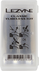 LEZYNE Flickzeug Classic Tubeless Kit 5x Tire Plug Gummistreifen - silber - Produktbild - 1 LEZYNE Flickzeug Classic Tubeless Kit 5x Tire Plug Gummistreifen - silber - Produktbild - 1