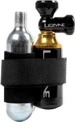 LEZYNE Tubeless CO2 Blaster inkl. 2 CO2 Kartuschen schwarz-gold - Produktbild - 2