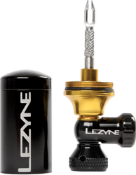 lezyne-tubeless-co2-blaster-schwarz-gold-376255.jpg Lezyne Tubeless CO2 Blaster schwarz-gold kompakte Bike-Pumpe 16g Kartusche - Produktbild - 1