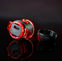 Lezyne Femto Rücklicht LED USB C schwarz StVZO - Produktbild - 3