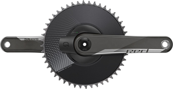 Kurbelgarnitur SRAM Red 1x AXS D1 Quarq DUB Powerm. o.DUB-Lager,172.5mm,48Z.12-f.Aero - Produktbild - 1