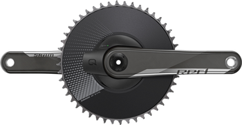 Kurbelgarnitur SRAM Red 1x AXS D1 Quarq DUB Powerm. o.DUB-Lager,175mm,48Z.12-f.Aero - Produktbild - 1
