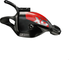 Schalth.SRAM X01 DH X-Actuat. Trigg.A2 hinten,7f,m.d.Klemme,sw,00.7018.401.001 - Produktbild - 2