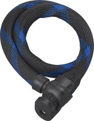 ABUS IVERA Steel-O-Flex 7200/85 Schloss schwarz/blau 85 cm - Produktbild - 1 ABUS IVERA Steel-O-Flex 7200/85 Schloss schwarz/blau 85 cm - Produktbild - 1