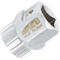 Super B Zahnkranz-Abzieher Silber kompatibel mit Shimano HG Kassetten robust und präzise - Produktbild - 2
