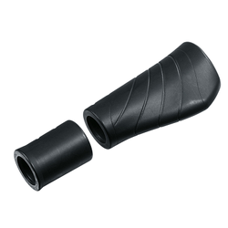 Ergotec Griffe Reno schwarz 92 mm für links und rechts ergonomisch optimal bei Nubuk Bikes - Produktbild - 1