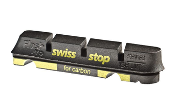 Bremsbeläge Felge FlashPro Black Prince, SwissStop
Kompatibel zu Shimano/SRAM, teils Campagnolo, geeignet für Carbon-Felgen
Farbe: Anthrazit, VE: 4 Stk./2 Paar - Produktbild - 1