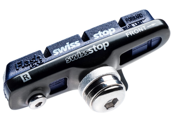 Bremsschuhe Felge FlashPro Full Type BXP, SwissStop
Kompatibel zu Shimano/SRAM, teils Campagnolo, geeignet für Alu-Felgen
Farbe: Blau, VE: 2 Stk./1 Paar - Produktbild - 1