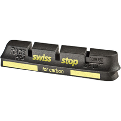 Bremsbeläge Felge RacePro Black Prince, SwissStop
Kompatibel zu Campagnolo, geeignet für Carbon-Felgen
Farbe: Anthrazit, VE: 4 Stk./2 Paar - Produktbild - 2