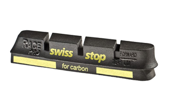 Bremsbeläge Felge RacePro Black Prince, SwissStop
Kompatibel zu Campagnolo, geeignet für Carbon-Felgen
Farbe: Anthrazit, VE: 4 Stk./2 Paar - Produktbild - 1