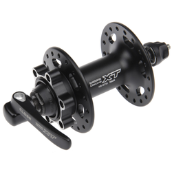 Shimano Deore XT VR-Nabe HBM756 100 mm, 36 Loch, 6-Loch Disc, schwarz - Produktbild - 1