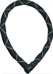 Abus Steel-O-Flex-Schloss IVEN Steel-O-Flex 8200 schwarz/weiß 110cm - Produktbild - 1