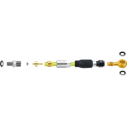 Anschlussset Pro Quick-Fit Adapter für HOPE, JAGWIRE
Farbe: Schwarz/gold, VE: 1 Set - Produktbild - 1 Anschlussset Pro Quick-Fit Adapter für HOPE, JAGWIRE
Farbe: Schwarz/gold, VE: 1 Set - Produktbild - 1