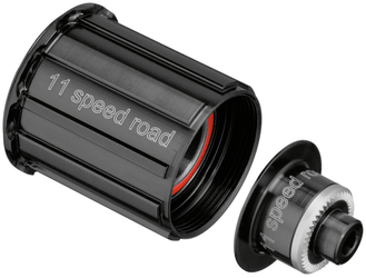 DT Swiss Freilauf Umrüstkit Shimano Road 5x130/135 mm Aluminium Light mit Endkappe Schwarz 57g - Produktbild - 1
