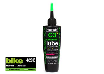 Muc-Off C3 Ceramic Dry Lube 120 ml Kettenschmiermittel für trockene Bedingungen - Produktbild - 1