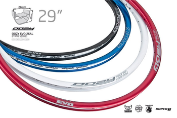 Spank Oozy Evo 26 Al, 32H Rim, 29", White - Produktbild - 1