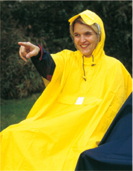 Regenponcho Hock Rain Care gelb, Gr. XL, Körpergr. bis 185cm - Produktbild - 1