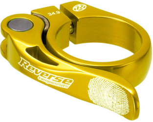 REVERSE Sattelklemme Long Life 34,9mm gold - Produktbild - 1 REVERSE Sattelklemme Long Life 34,9mm gold - Produktbild - 1