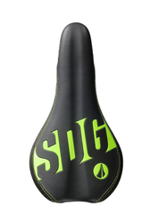 SDG Fly Jr. Sattel, Stahl 7x7mm, black/neon green - Produktbild - 1