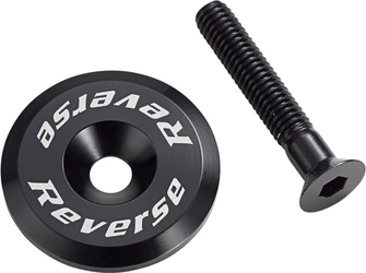 Reverse Steuersatzkappe Mit Schraube Black - Produktbild - 1