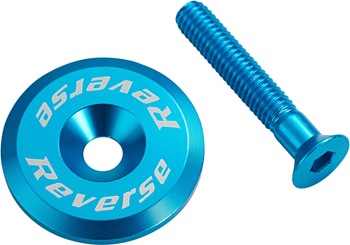 REVERSE Steuersatzkappe mit Schraube Light-Blue - Produktbild - 1