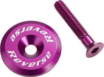 REVERSE Steuersatzkappe mit Schraube Purple - Produktbild - 1