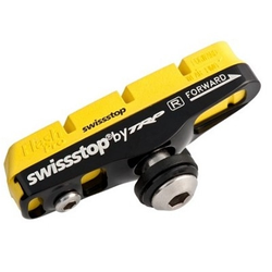 Bremsschuhe Felge FlashPro Full Type Yellow King, SwissStop
Kompatibel zu Shimano/SRAM, teils Campagnolo, geeignet für Carbon-Felgen
Farbe: Gelb, VE: 2 Stk./1 Paar - Produktbild - 1