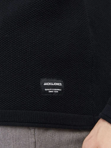 Jack & Jones Herren Sweater Pullover mit Rundhals Ausschnitt JJEHILL