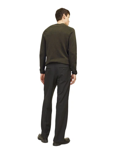 Jack & Jones Herren Sweater Pullover mit Rundhals Ausschnitt JJEHILL