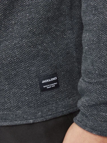 Jack & Jones Herren Sweater Pullover mit Rundhals Ausschnitt JJEHILL