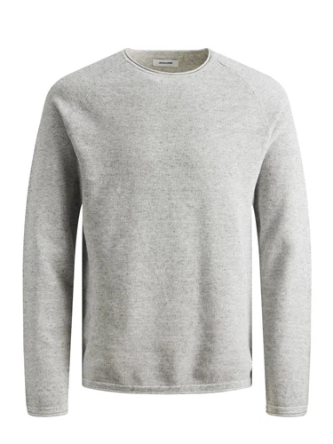 Jack & Jones Herren Sweater Pullover mit Rundhals Ausschnitt JJEHILL