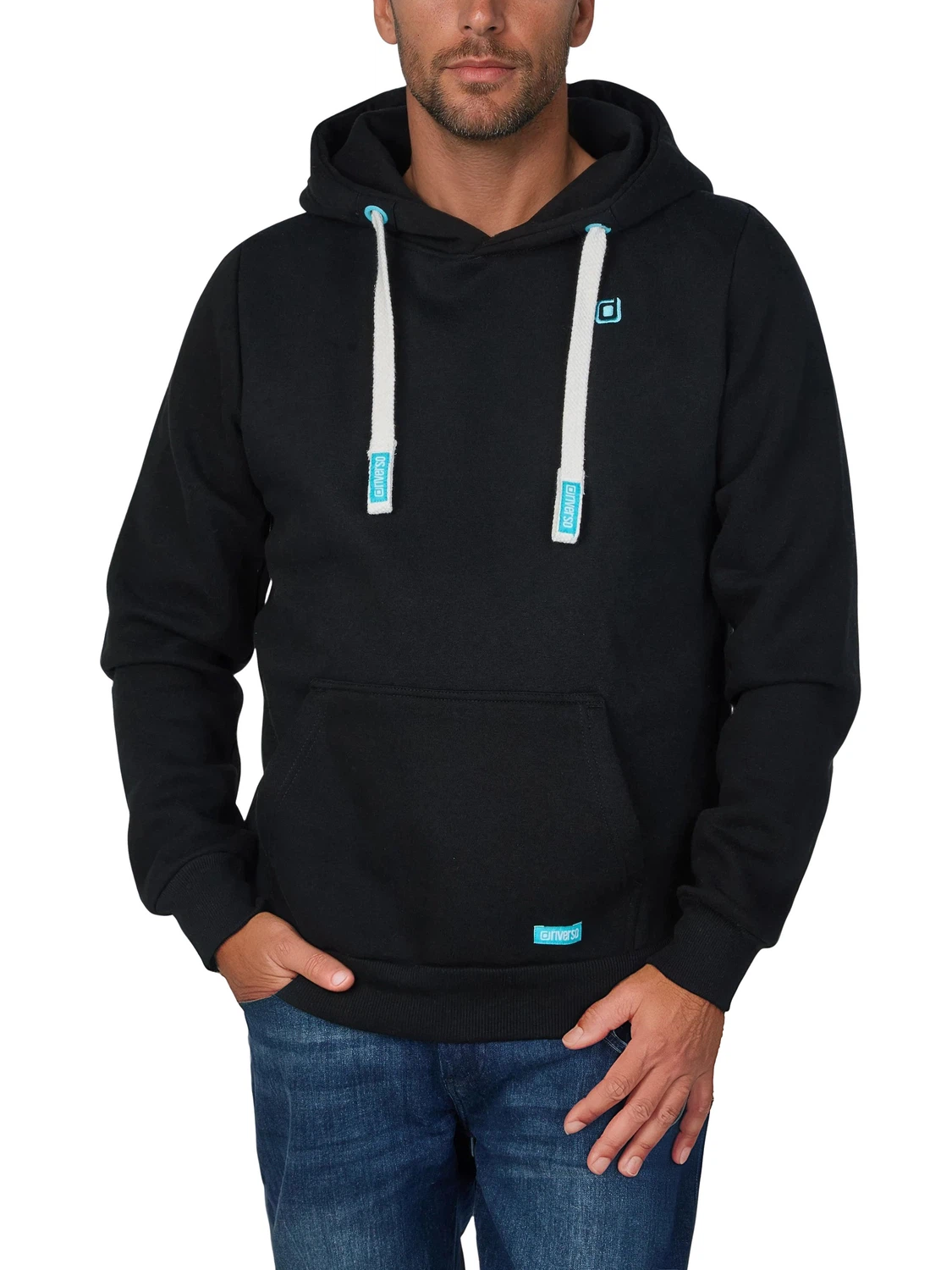 riverso Hoodie Herren Regular Fit RIVLinus Kapuzenpullover