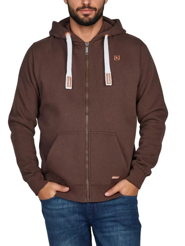 riverso Sweatjacke Herren mit Kapuze Reißverschluss Regular Fit RIVNoah