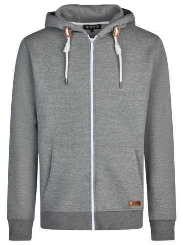riverso Sweatjacke Herren mit Kapuze Reißverschluss Regular Fit RIVThilo