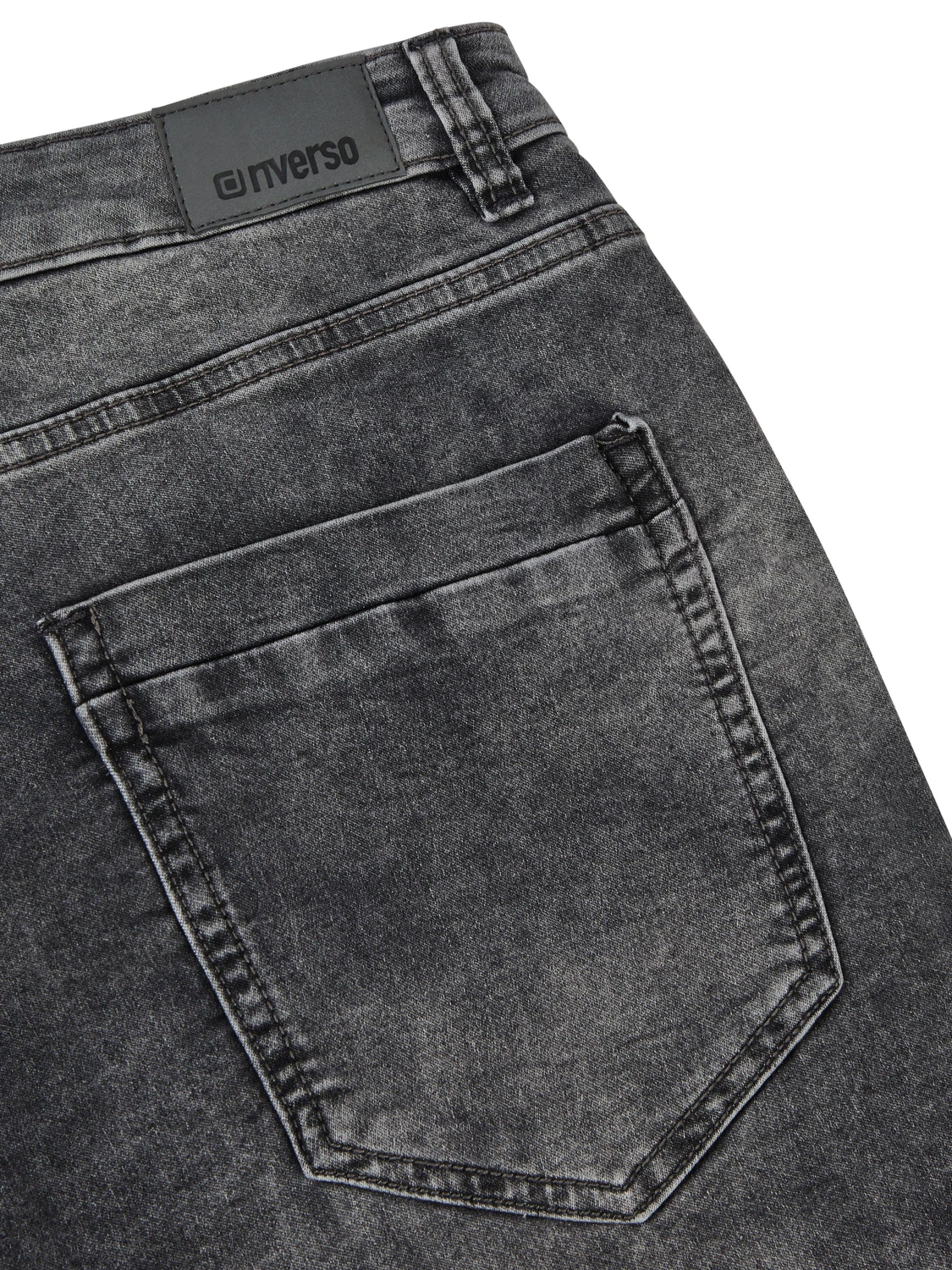 riverso Jeans Shorts Herren Stretch Kurz Kordelzug Regular Fit RIVPaul
