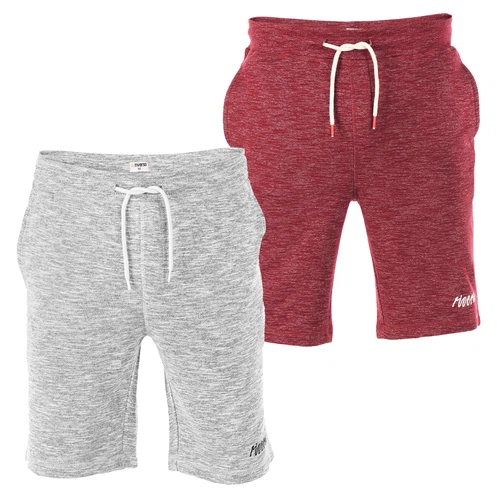 riverso Kurze Hosen Herren Sport mit Taschen Regular Fit RIVMike 2er Pack Set