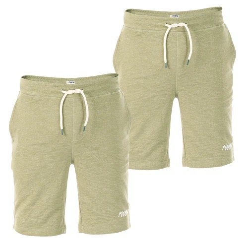 riverso Kurze Hosen Herren Sport mit Taschen Regular Fit RIVMike 2er Pack Set