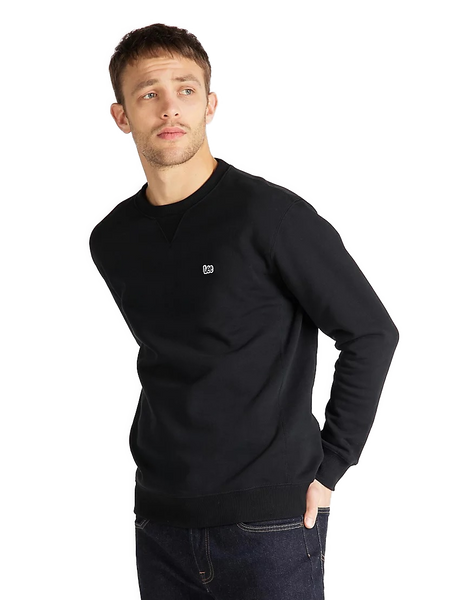 Lee Herren Rundhals Sweatshirt Plain Crew