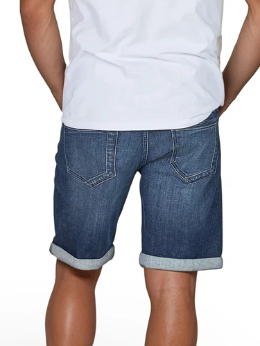 riverso Jeans Shorts Herren Stretch Kurz Regular Fit RIVTom