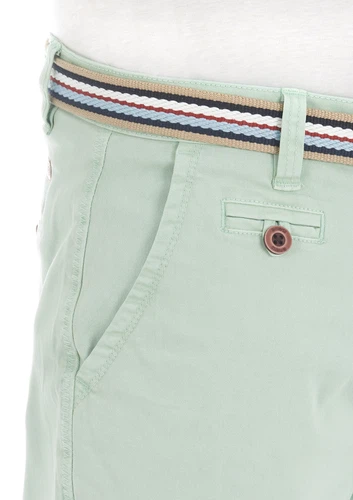 riverso Kurze Hosen Herren Chino Shorts Kurz mit Gürtel RIVKlaas Regular Fit