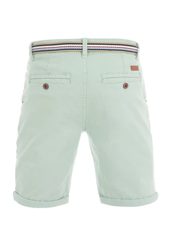 riverso Kurze Hosen Herren Chino Shorts Kurz mit Gürtel RIVKlaas Regular Fit