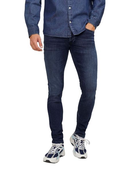Jack & Jones Herren Jeans JJIGLENN JJORIGINAL AM 812 - Slim Fit - Blau - Blue Denim 741963