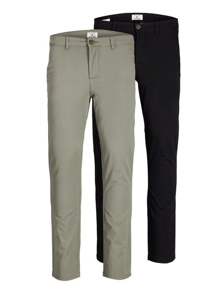 Jack & Jones Herren Chino Hose JJIMARCO JJDAVE AK - Slim Fit 2er Pack 752362