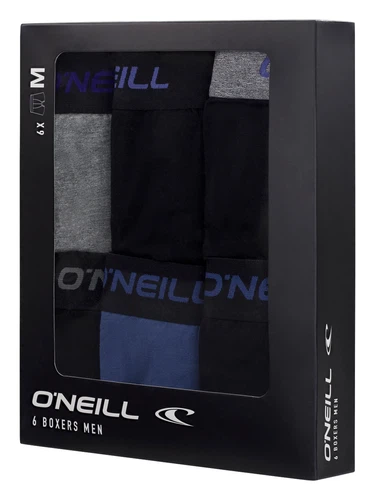 O'Neill Herren Boxershort Plain 6er Pack