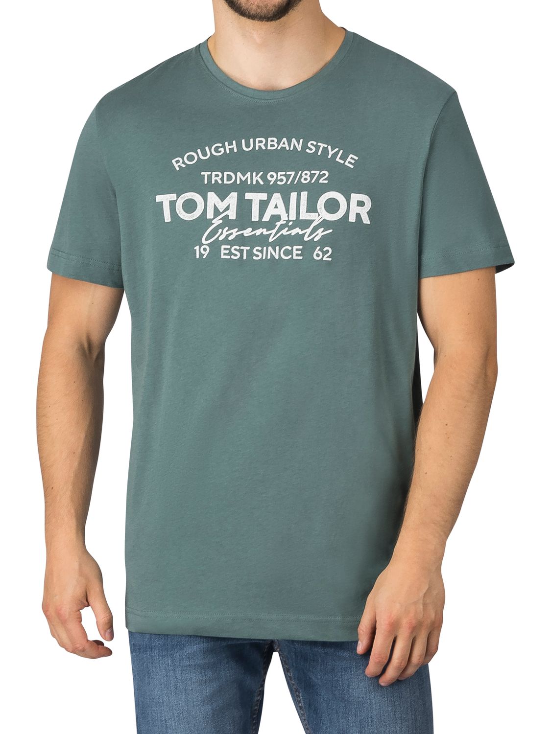 Tom Tailor Tshirt Herren Baumwolle Regular Fit 4er Pack Set