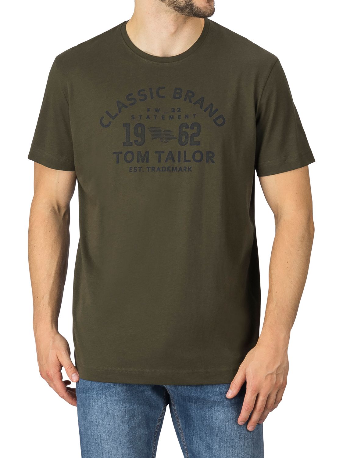 Tom Tailor Tshirt Herren Baumwolle Regular Fit 4er Pack Set