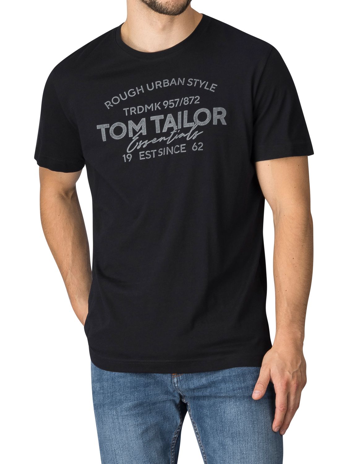 Tom Tailor Tshirt Herren Baumwolle Regular Fit 4er Pack Set