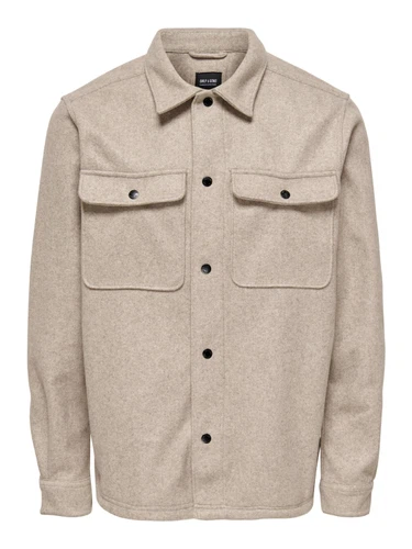 Only & Sons Herren Freizeit Hemd ONSASH - Relaxed Fit